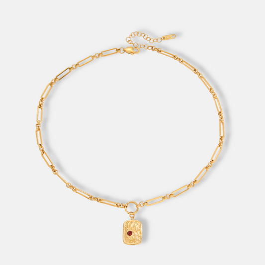 Luxe Charm Necklace 18K Gold Plated